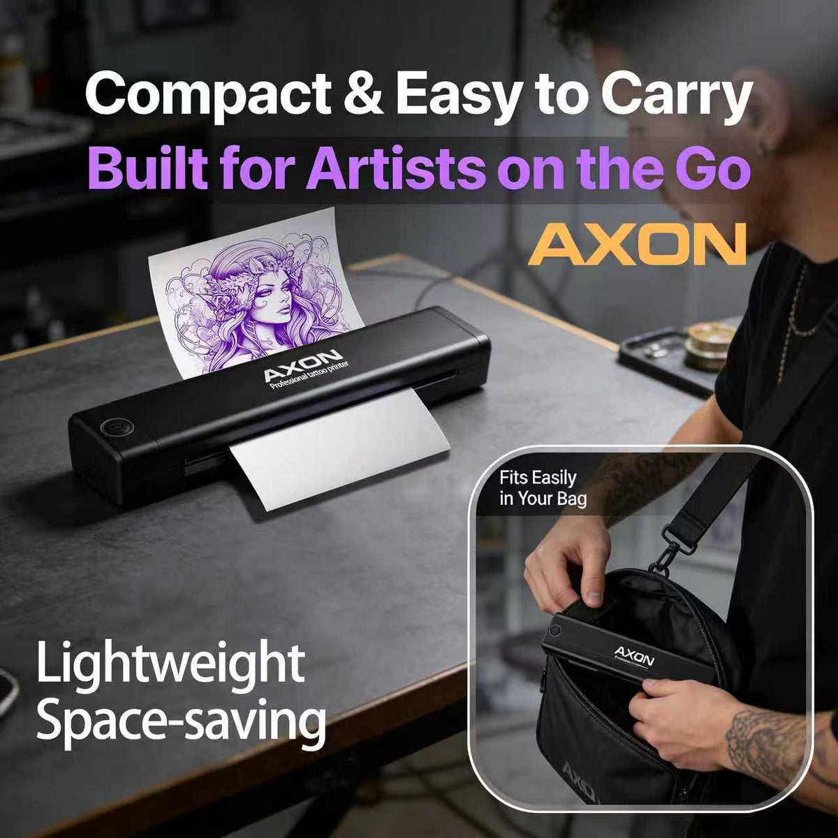 AXON Wireless Tattoo Printer - AXONtattoo