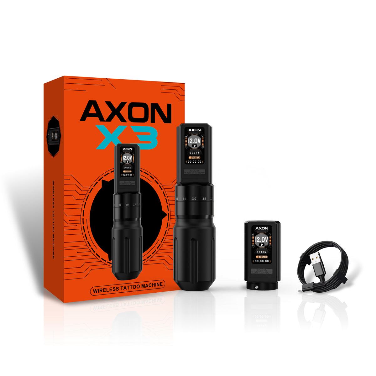 AXON X3 — Wireless Tattoo Machine - AXON Machine