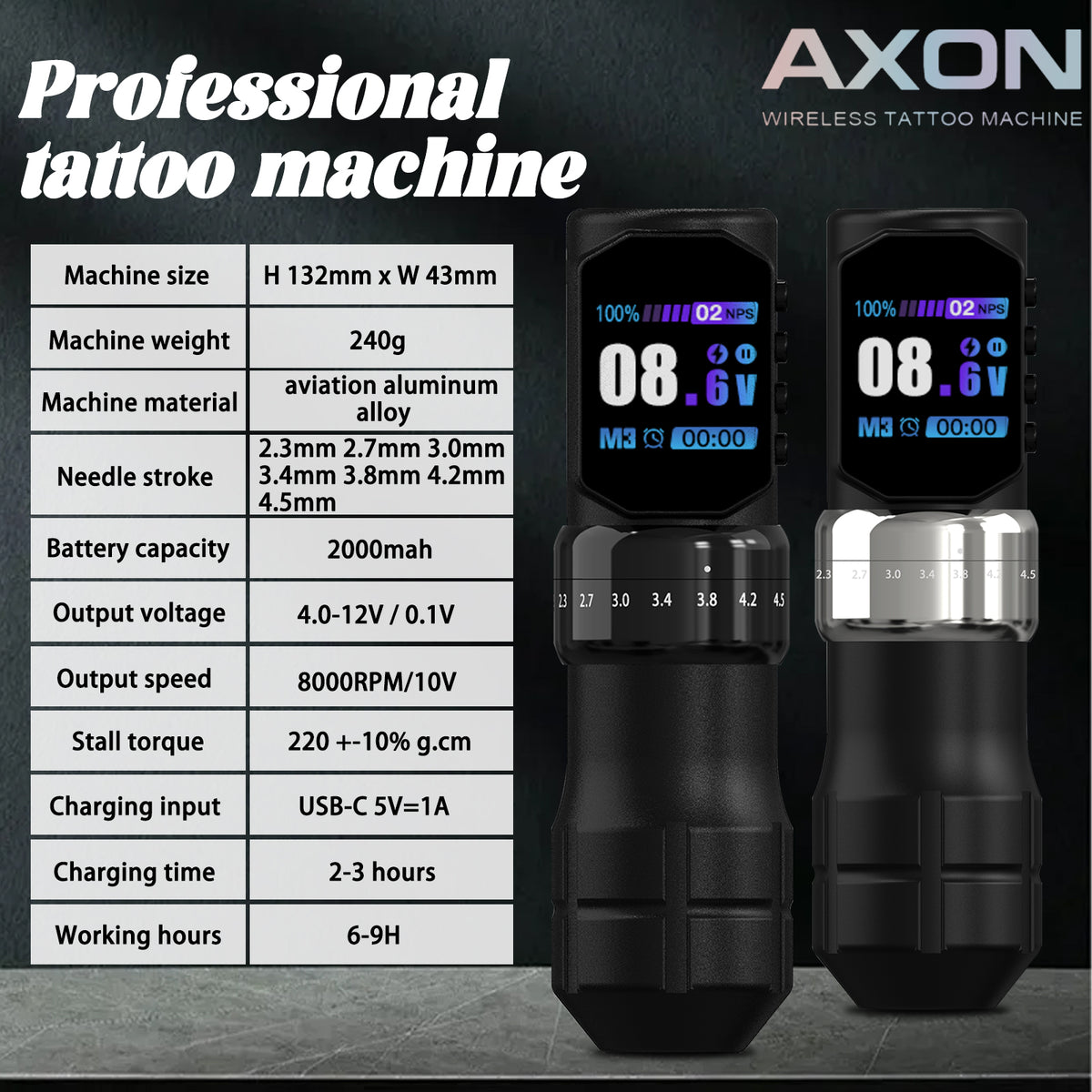 AXON tattoo pen 【0618】