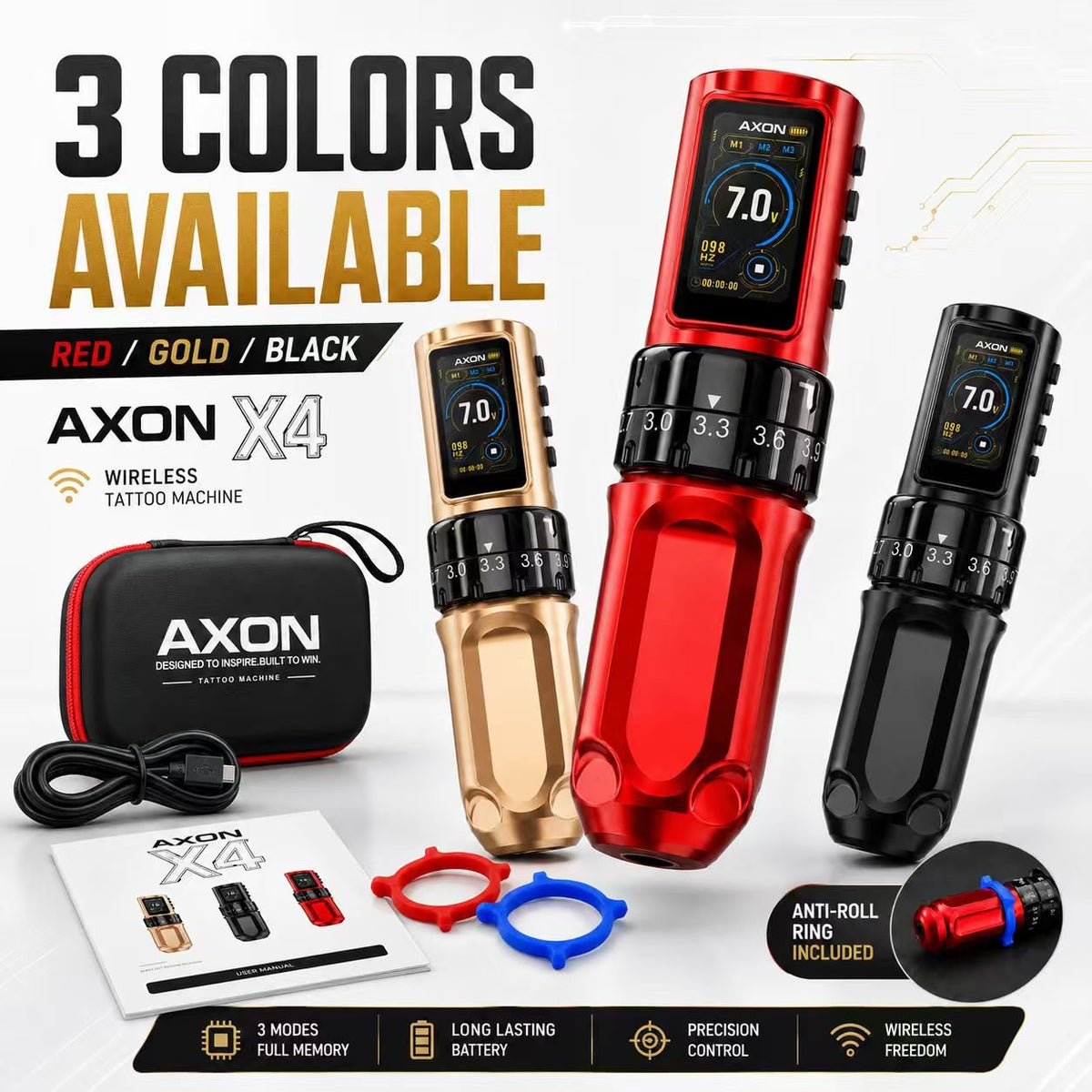 AXON X4 tattoo machine - AXON Machine